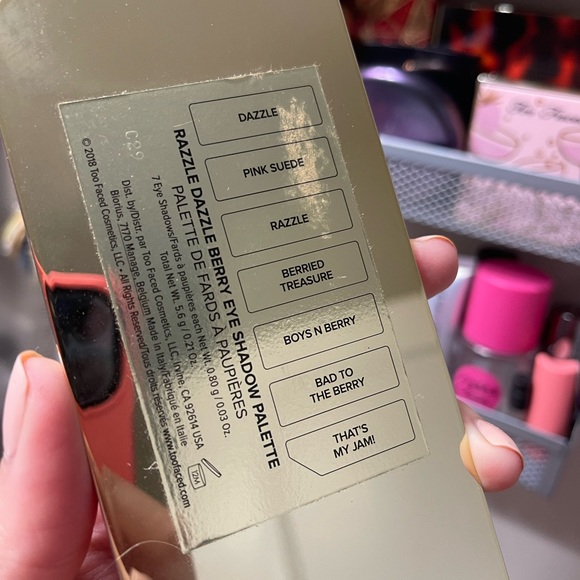 Too Faced Tooty Fruity Pink Razzle Eye Palette - Picture 9 of 12